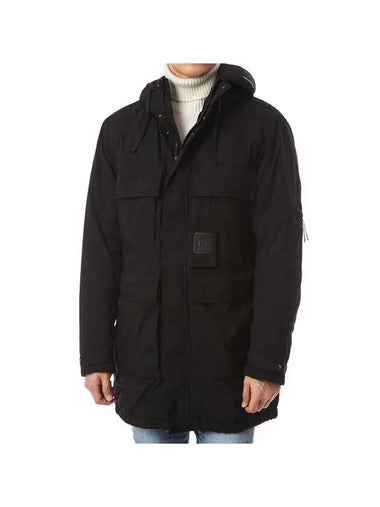 Square Logo Urban Protection Parka Black - CP COMPANY - BALAAN 1