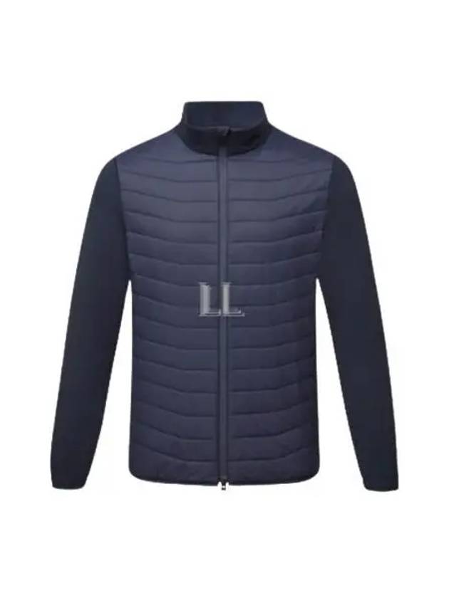 Men's Holden Quilt Hybrid Jacket Navy - J.LINDEBERG - BALAAN 2