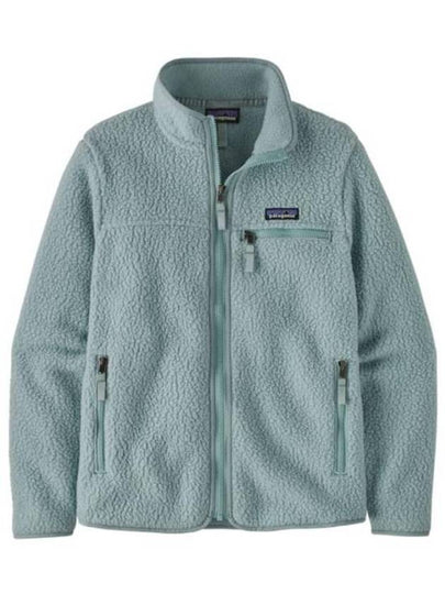 Women's Retro Pile Fleece Zip-Up Jacket Water Green - PATAGONIA - BALAAN 2