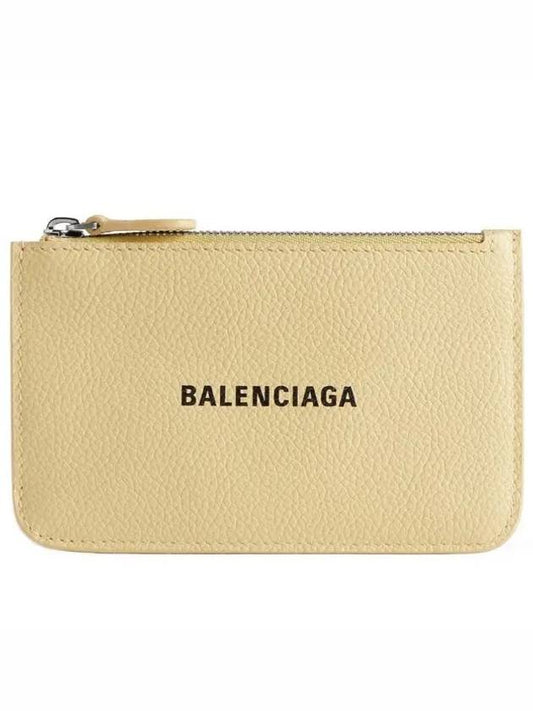 Cash Large Long Coin Card Wallet Light Yellow - BALENCIAGA - BALAAN 2