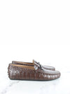 Alligator Wani Pattern Driving Loafers 9 280 - TOD'S - BALAAN 6