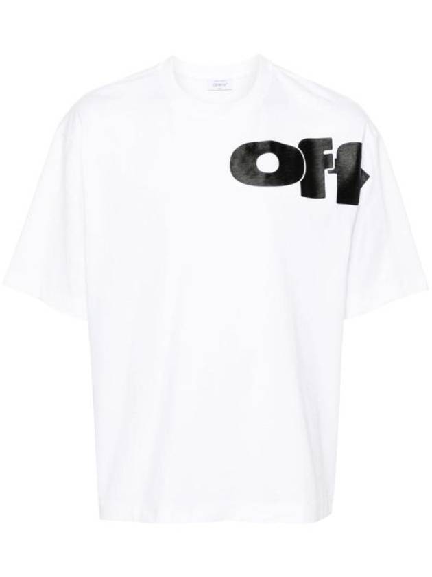 Shared Logo Short Sleeve T-Shirt White - OFF WHITE - BALAAN 1