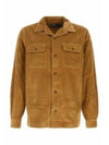 Corduroy Cotton Shirt Camel - POLO RALPH LAUREN - BALAAN 2