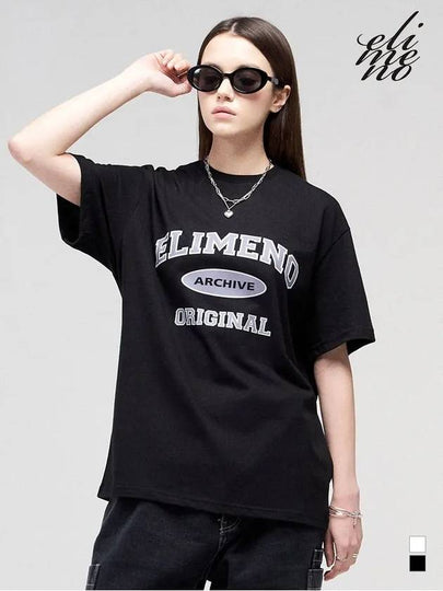 EL original overfit short sleeve t-shirt black - ELIMENO - BALAAN 2