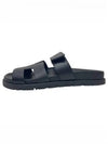 Chypre Calfskin Sandals Black - HERMES - BALAAN 2