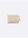 Lady Freesia Card Wallet Pink - DIOR - BALAAN 3