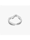 Sparkling Intertwined Wave Ring Silver - PANDORA - BALAAN 4