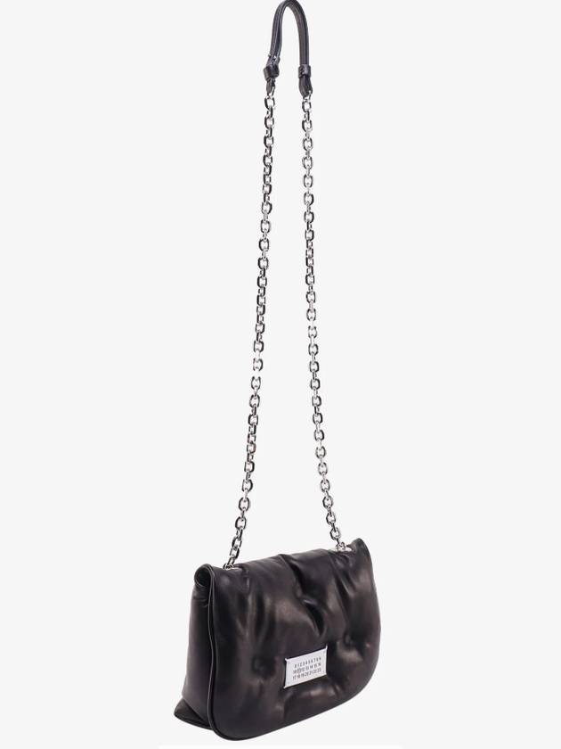 Glam Slam Flap Crossbody Bag Black - MAISON MARGIELA - BALAAN 4