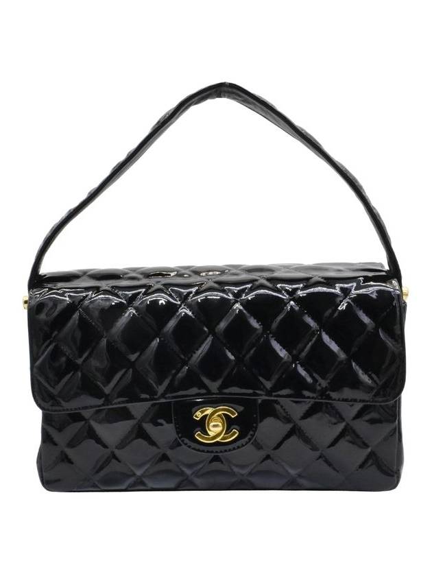 Patent shoulder bag 10929 - CHANEL - BALAAN 1