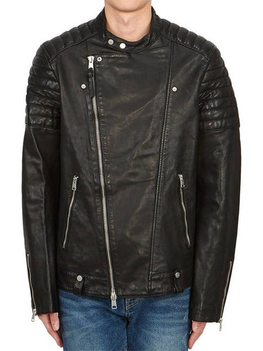 Men's Biker Jacket ML021Z BLACK - ALLSAINTS - BALAAN 1