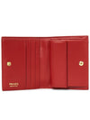 Patent Leather Half Wallet Red - PRADA - BALAAN 5