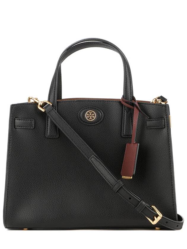 Robinson Small Tote Bag Black - TORY BURCH - BALAAN 2