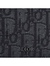 Wallet Black  Oblique Jacquard - DIOR - BALAAN 6