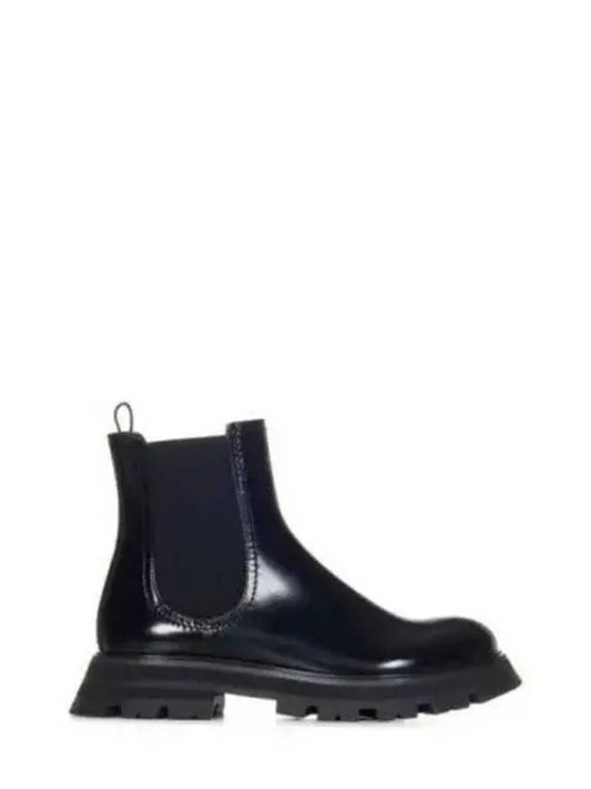 Beetle Chelsea Boots Black - ALEXANDER MCQUEEN - BALAAN.