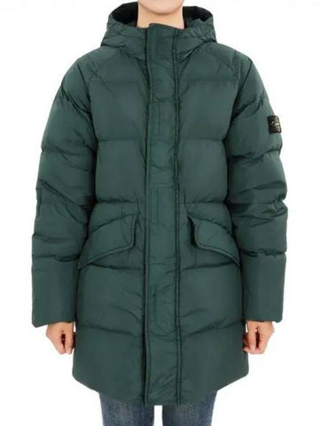 Stone Kids Waffen Patch Down Hood Long Padding 791640123 V0053 14A 1084847 - STONE ISLAND - BALAAN 1