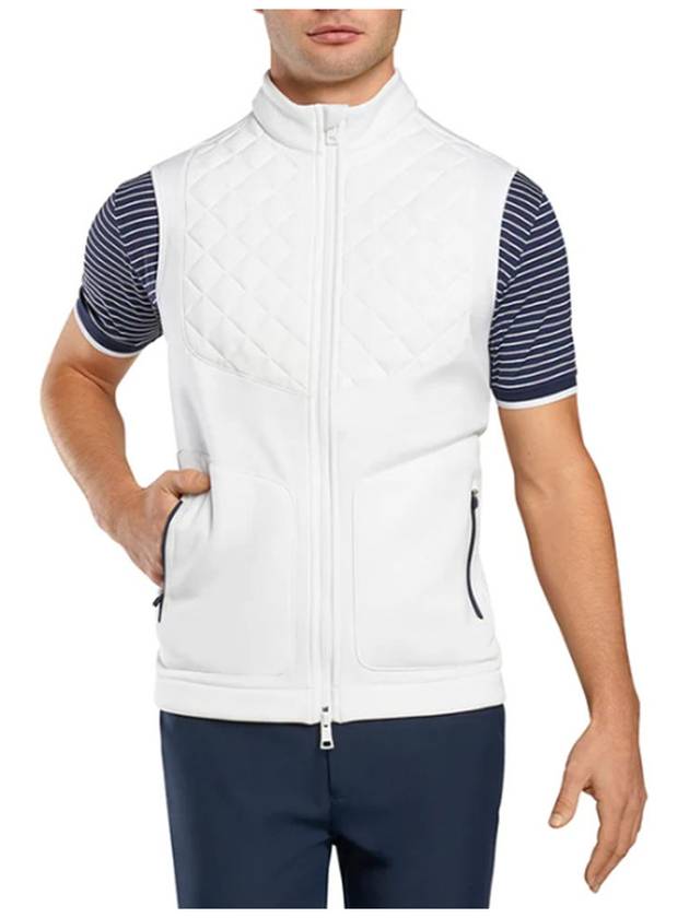 Quilt Fleece Vest White - G/FORE - BALAAN 3