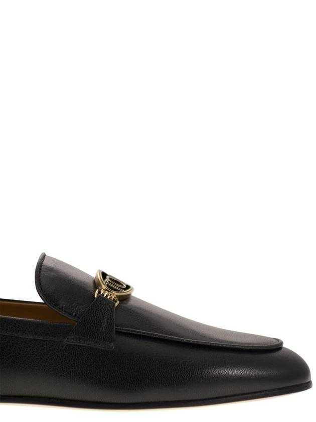 Leather loafer with accessory - TOD'S - BALAAN 6