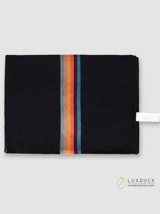 Multicolor Line Wool Silk Scarf M1A 454D AS22 76 - PAUL SMITH - BALAAN 2