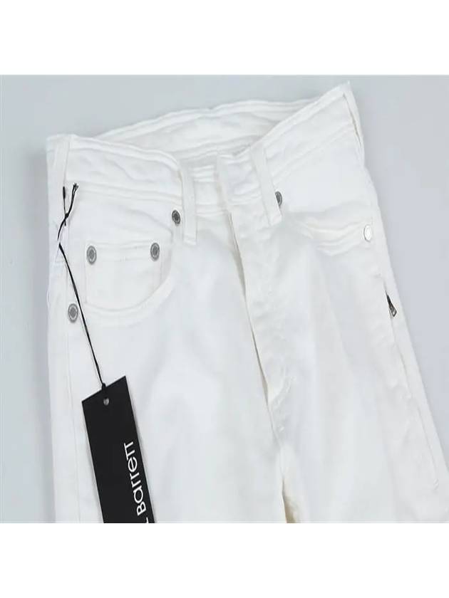 Men's Skinny Fit Biker Jeans White - NEIL BARRETT - BALAAN 4