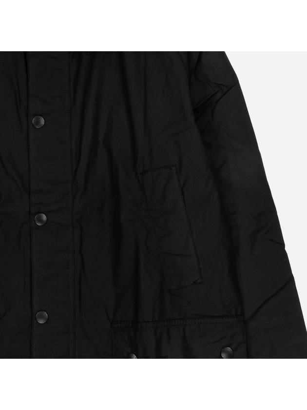 Ashby Wax Jacket Black - BARBOUR - BALAAN 4