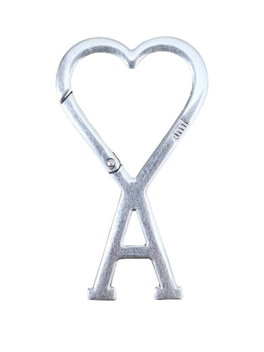 De Coeur Heart Logo Keyholder Silver - AMI - BALAAN 2