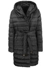 NOVEF Reversible Hooded Padded Jacket Black 2429496025 003 - MAX MARA - BALAAN 1