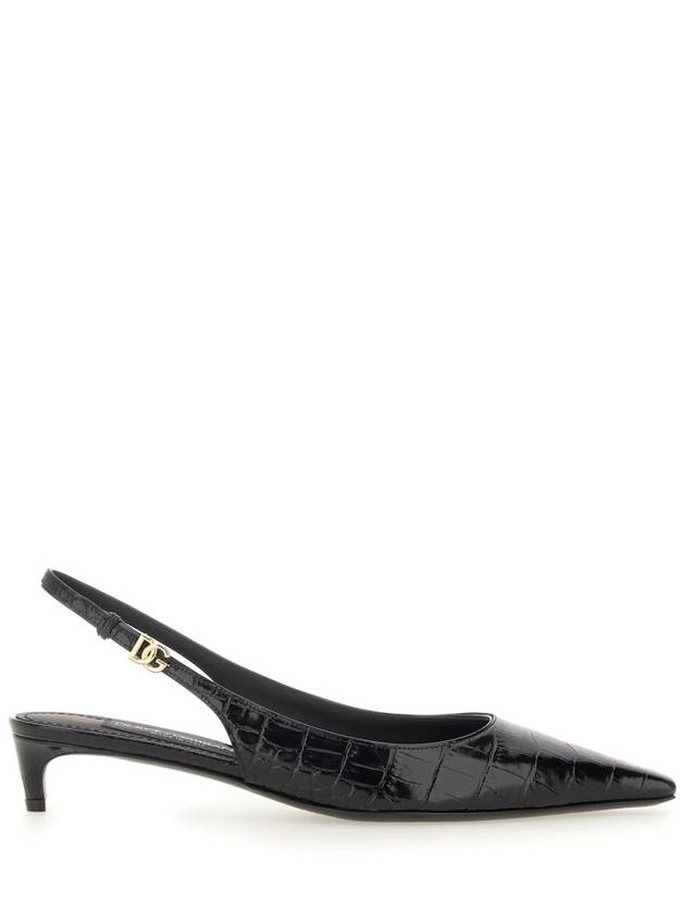 SLINGBACK WITH LOGO - DOLCE&GABBANA - BALAAN 2