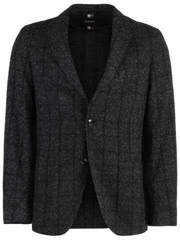 Boss Single-Breasted Two-Button Jacket - HUGO BOSS - BALAAN 1