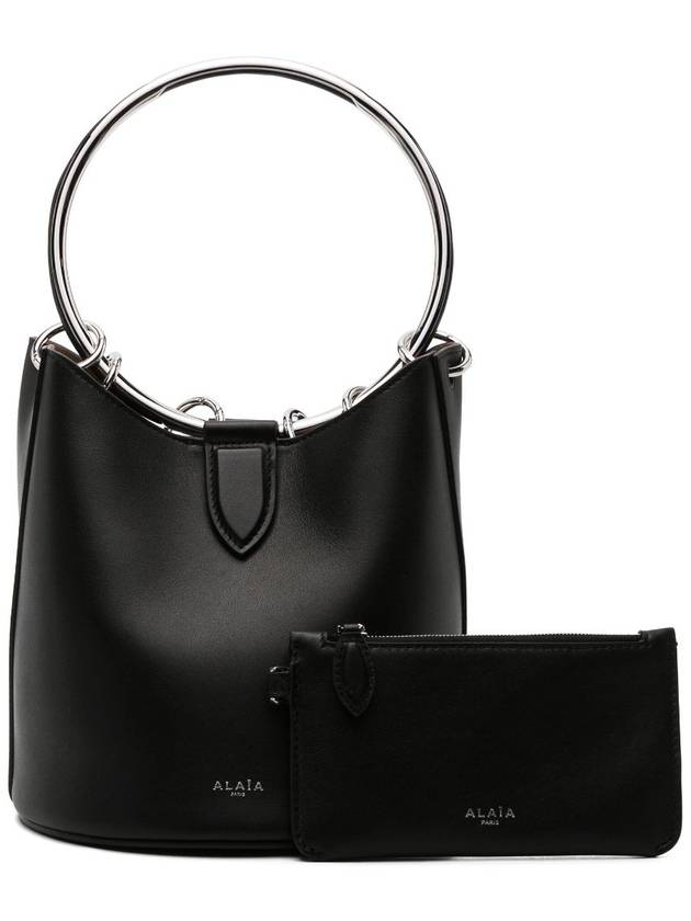 24 F W Medium Ring Bucket Bag AA1S02820CA515 999 B0011169877 - ALAIA - BALAAN 4