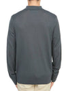 Men's Collar Long Sleeve TShirt MK005D BEETLE BLUE - ALLSAINTS - BALAAN 4