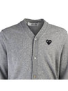 Heart Waffen Cardigan AX N024 051 2 LIGHT GRAY - COMME DES GARCONS - BALAAN 4