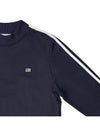 Track Crew Sweatshirt Nautic Blue - AMI - BALAAN 5