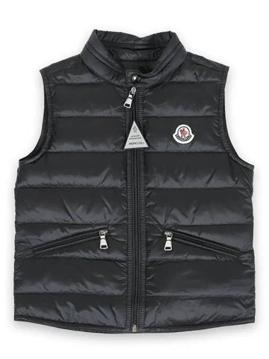 Kids Gui Down Lightweight Padded Vest Black 1A00052 597YF 999 - MONCLER - BALAAN 1