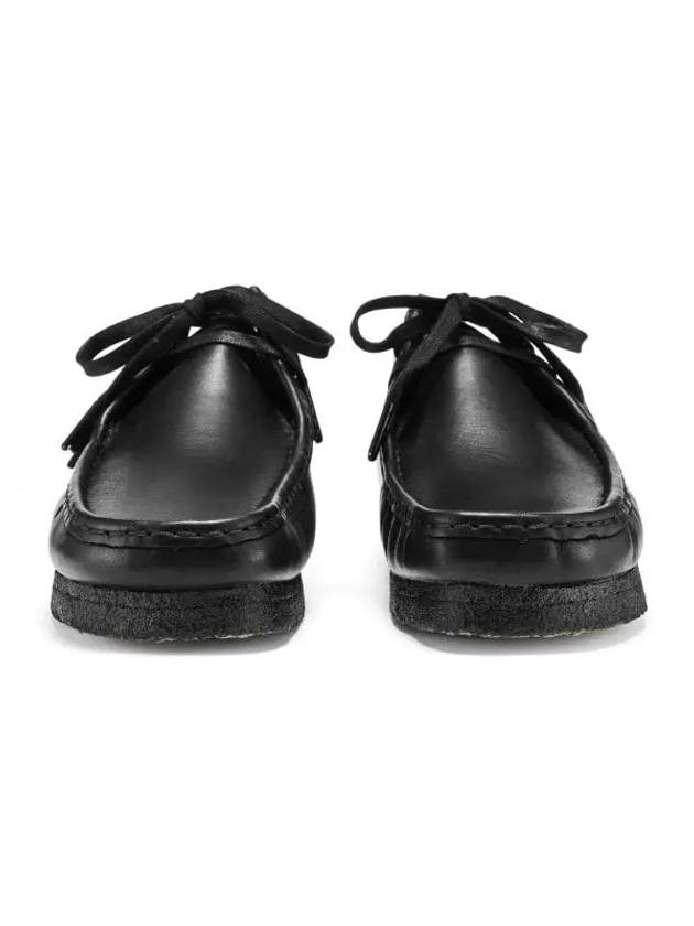 Wallabee Leather Loafers Black - CLARKS - BALAAN 4