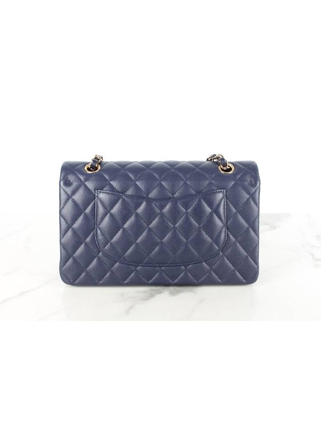 Classic medium caviar gold plated navy 31st class 21st model - CHANEL - BALAAN 4