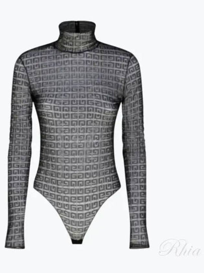 4G Lace Body Suit Black - GIVENCHY - BALAAN 2