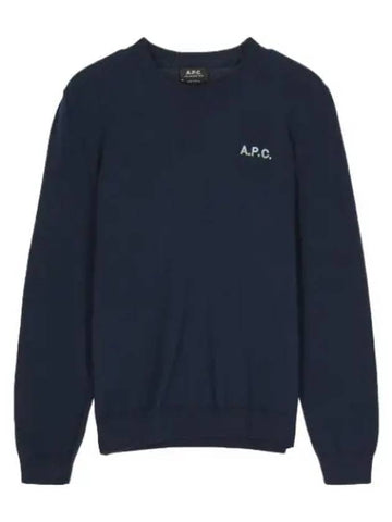 Full Alois Knit Marine Blue Clair - A.P.C. - BALAAN 1