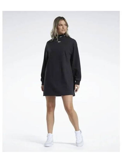 Classic T shirt DressWomen s Black HG1181 - REEBOK - BALAAN 2