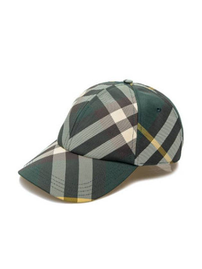 Check pattern ball cap green - BURBERRY - BALAAN 2