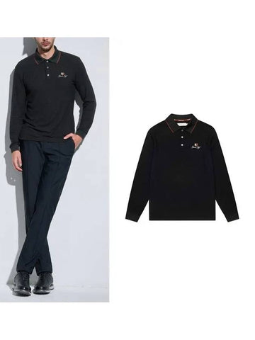 Garment Golf Men s Classic Collar Long Sleeve T Shirt GMTLD411 - LUX GOLF - BALAAN 1