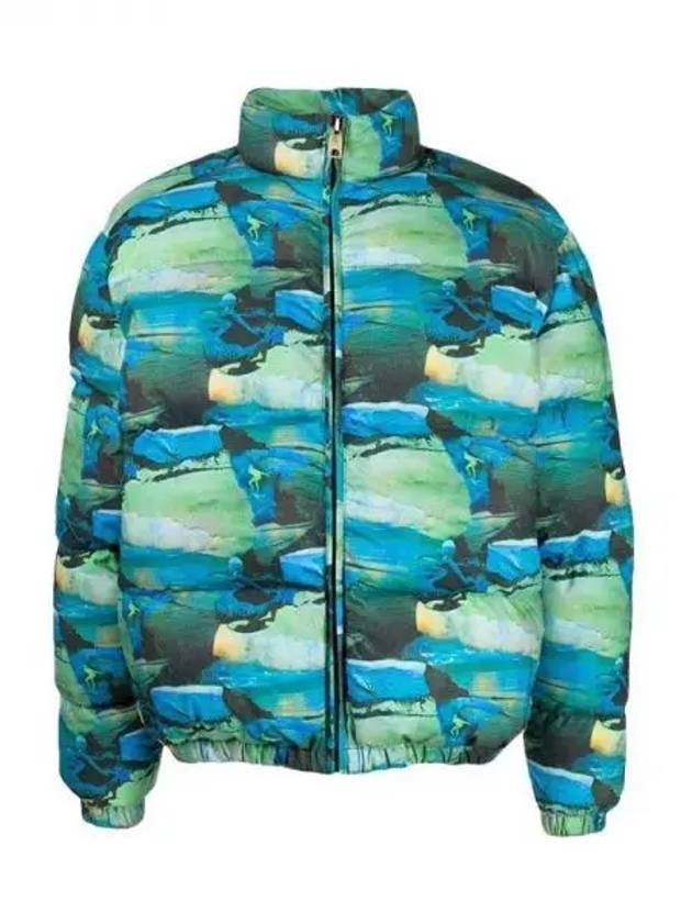 Quilted printed puffer jacket 271206 - ERL - BALAAN 1