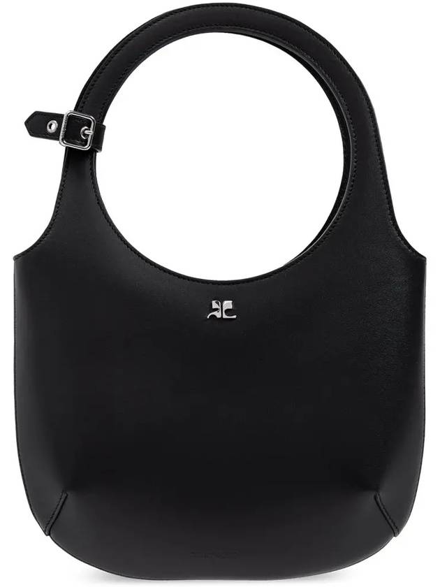 Holy Leather Tote Bag Black - COURREGES - BALAAN 3