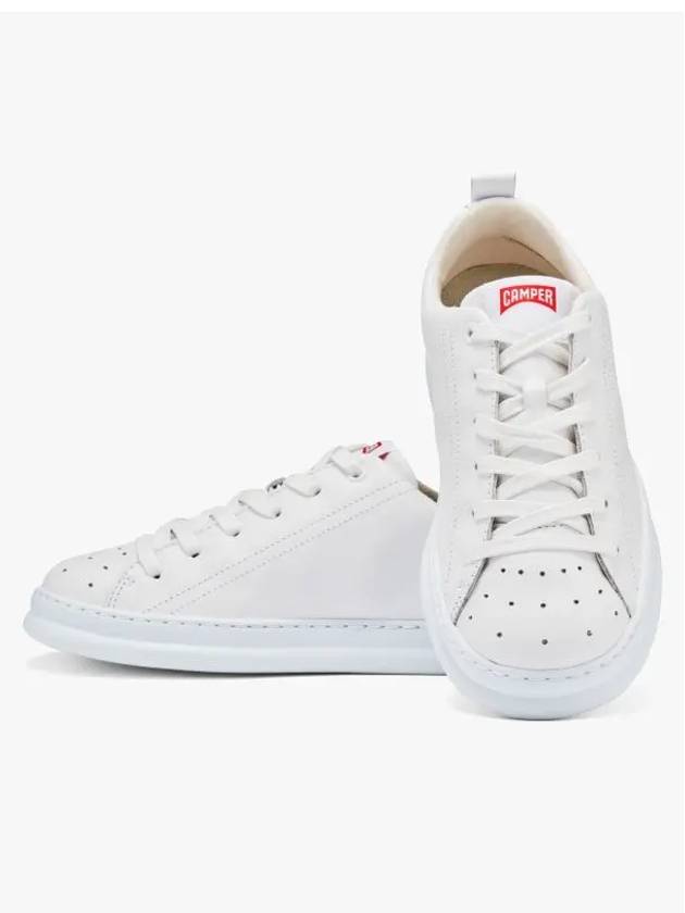 Runner Leather Low Top Sneakers White - CAMPER - BALAAN 5