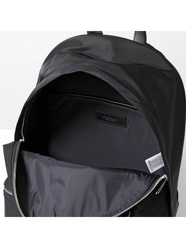 Logo Print Nylon Backpack Black - BURBERRY - BALAAN 7