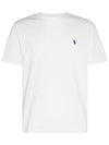 Men's Embroidery Logo Pony Classic Fit Short Sleeve T-Shirt White - POLO RALPH LAUREN - BALAAN 2