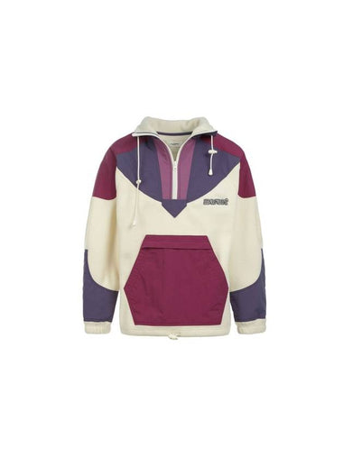 Color Block Hoodie Ivory - ISABEL MARANT - BALAAN 1