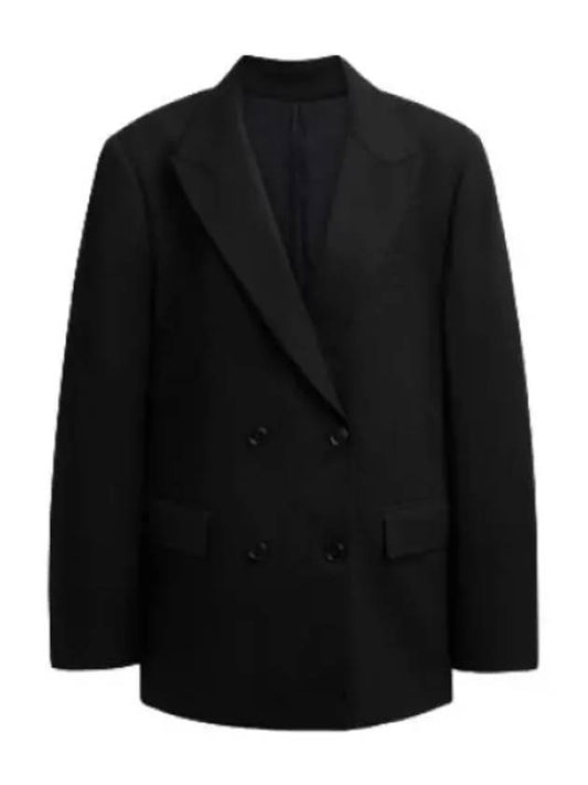 Double Breasted Blazer Suit Jacket - COACH - BALAAN 1