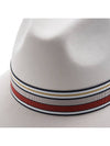 Striped Banding Fedora Ivory - LORO PIANA - BALAAN 7