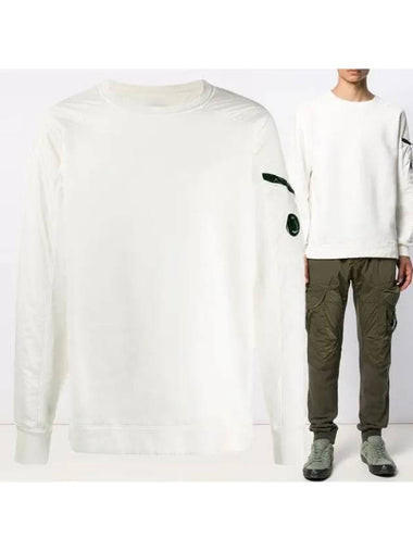 Nycra Pocket Sweatshirt 07CMSS118A 005114M 103 - CP COMPANY - BALAAN 1