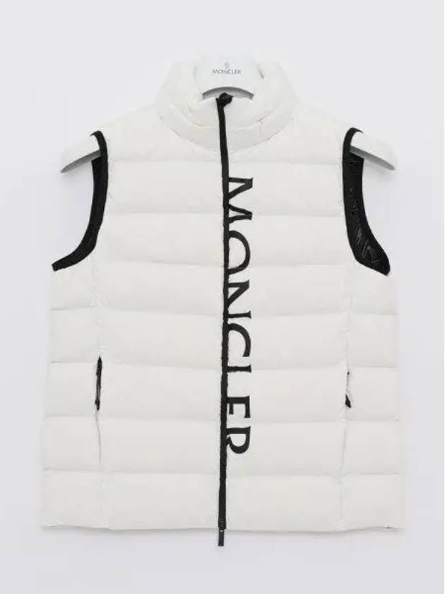 CENIS English logo padded vest women s jacket 1A00036 53333 042 271010 1040324 - MONCLER - BALAAN 1